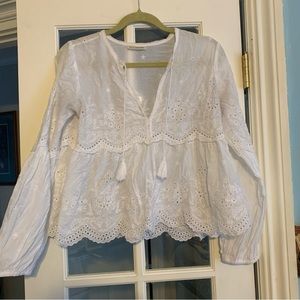 Ulla Johnson Eyelet Blouse